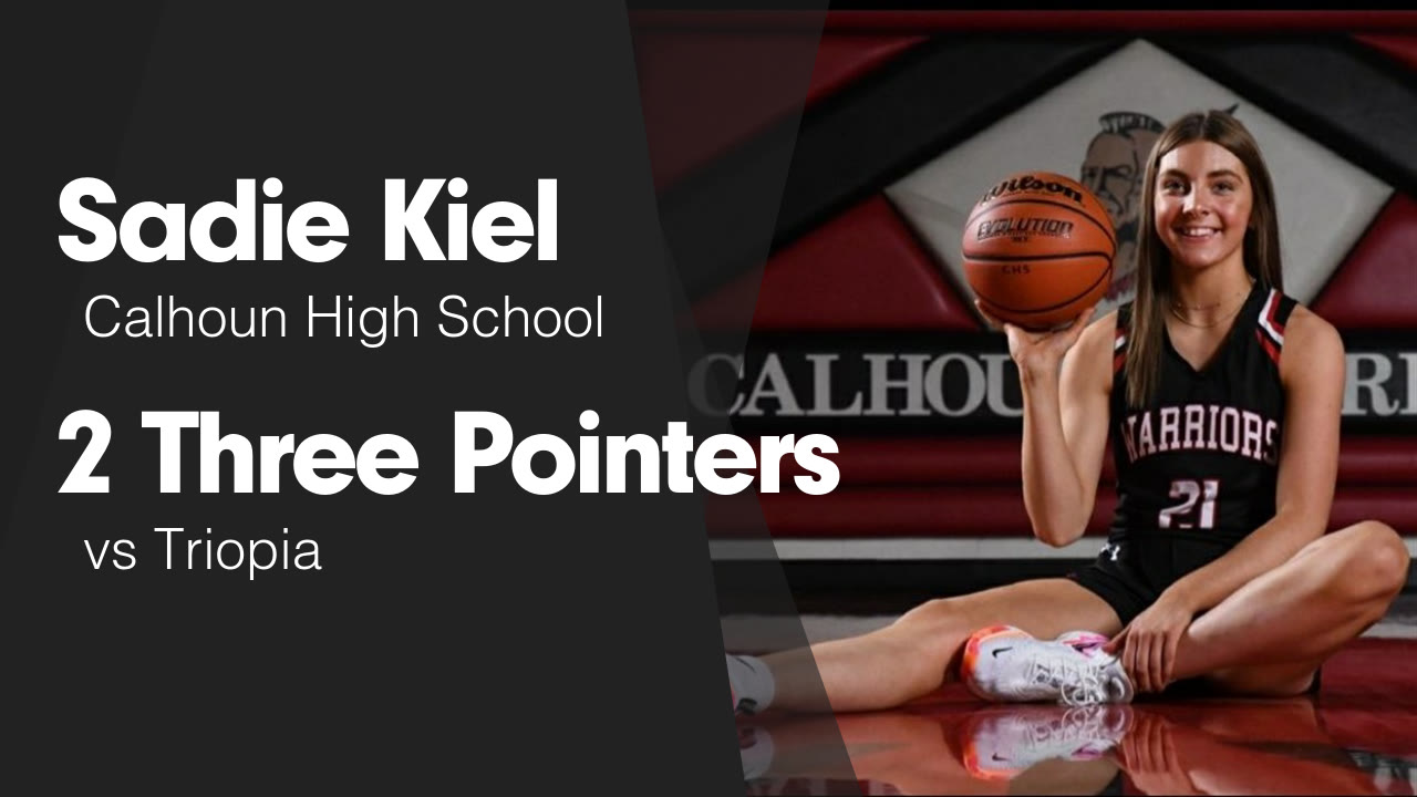 2 Three Pointers vs Triopia - Sadie Kiel highlights - Hudl