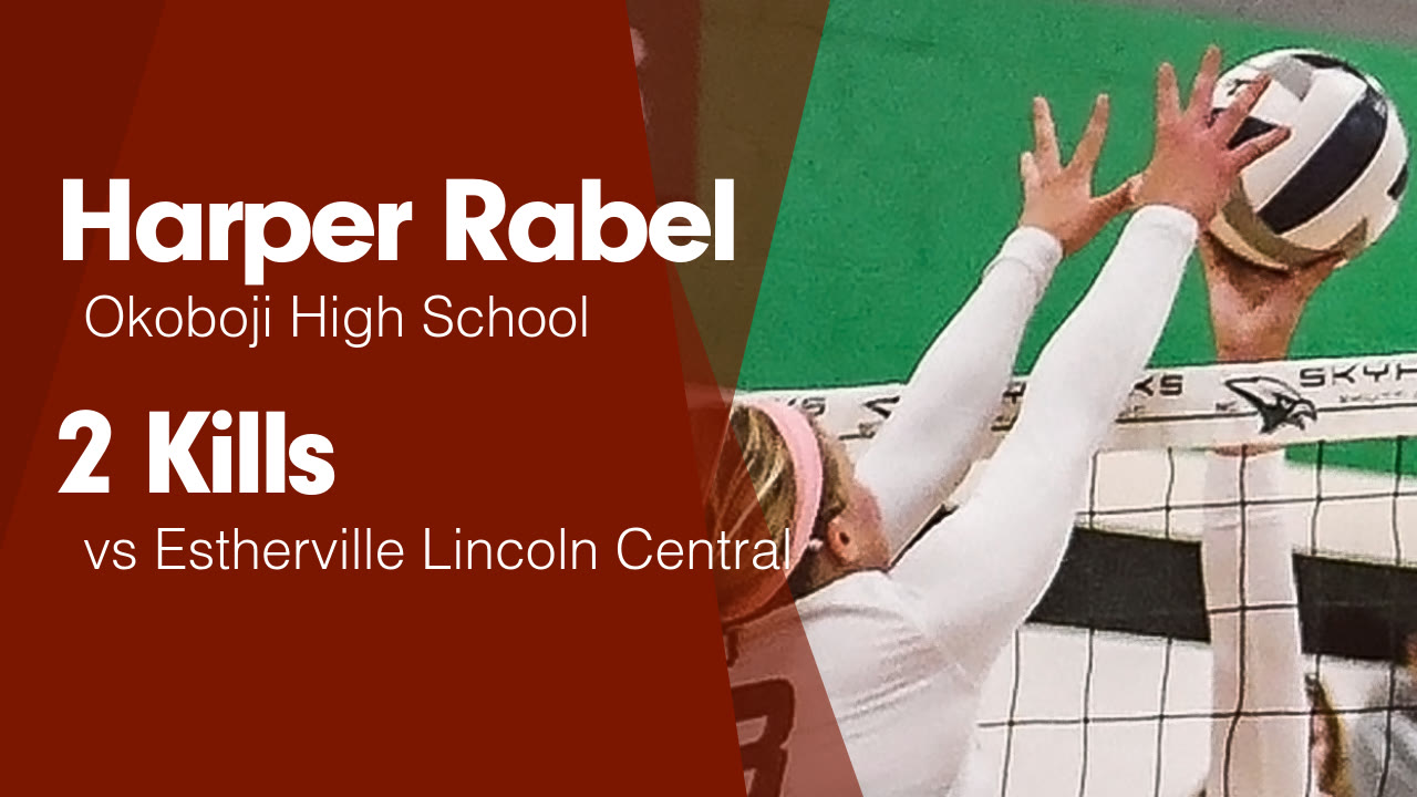 2 Kills vs Estherville Lincoln Central - Harper Rabel highlights - Hudl