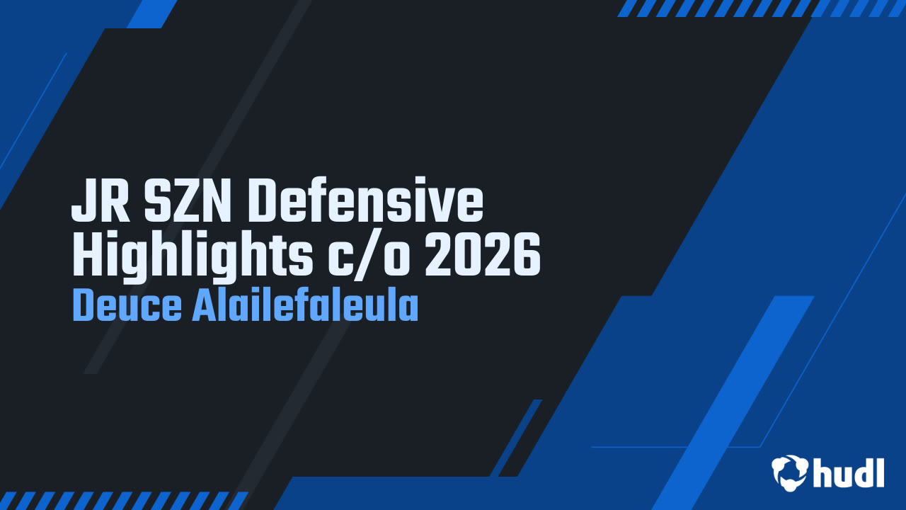 Deuce Alailefaleula - Bartlett - 2024 Junior Season Highlights