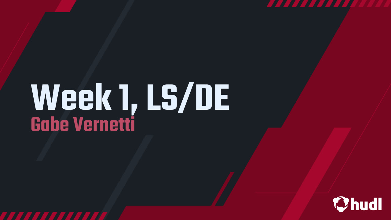 Rockford Boylan 2026 LS Gabe Vernetti 2025 Week 1 video