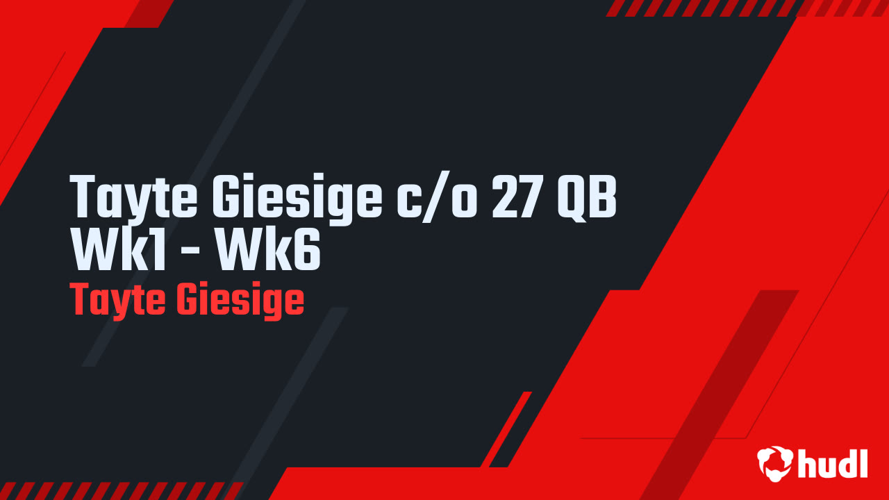 Week 1 through 6 Highlights and Stats
