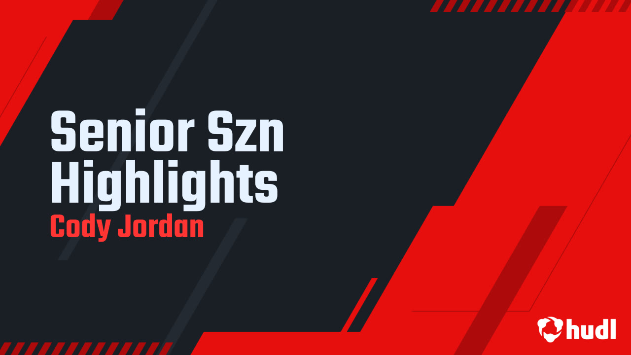 Cody Jordan - The Woodlands - 2025 Senior Season Highlights