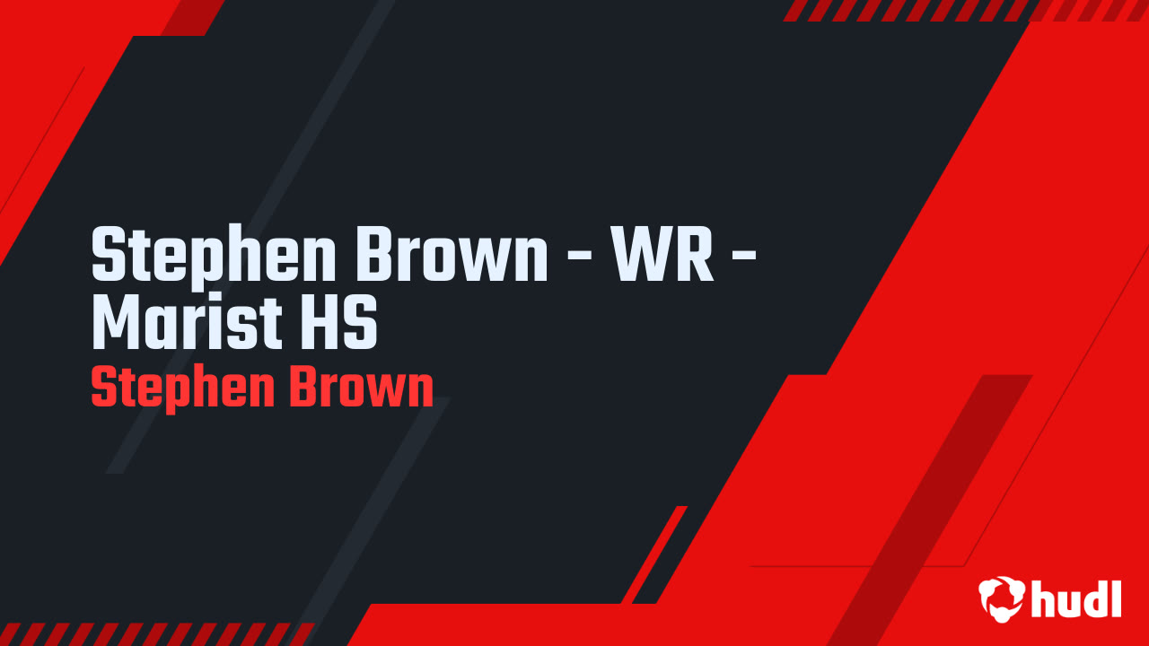  Stephen Brown - Marist - 2025 Senior Season Highlights