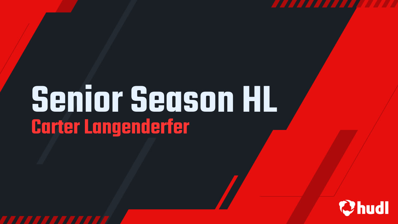 Carter Langenderfer - Owasso - 2025 Senior Season Highlights 