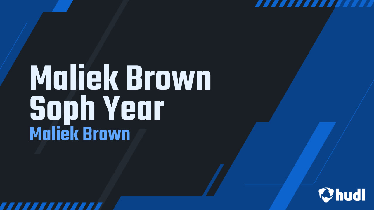 Maliek Brown - Chapel Hill - 2024
