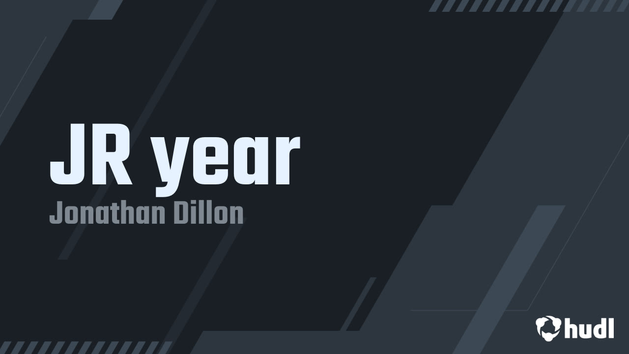 Jonathan Dillon - Southern - 2025 Junior Season Highlights