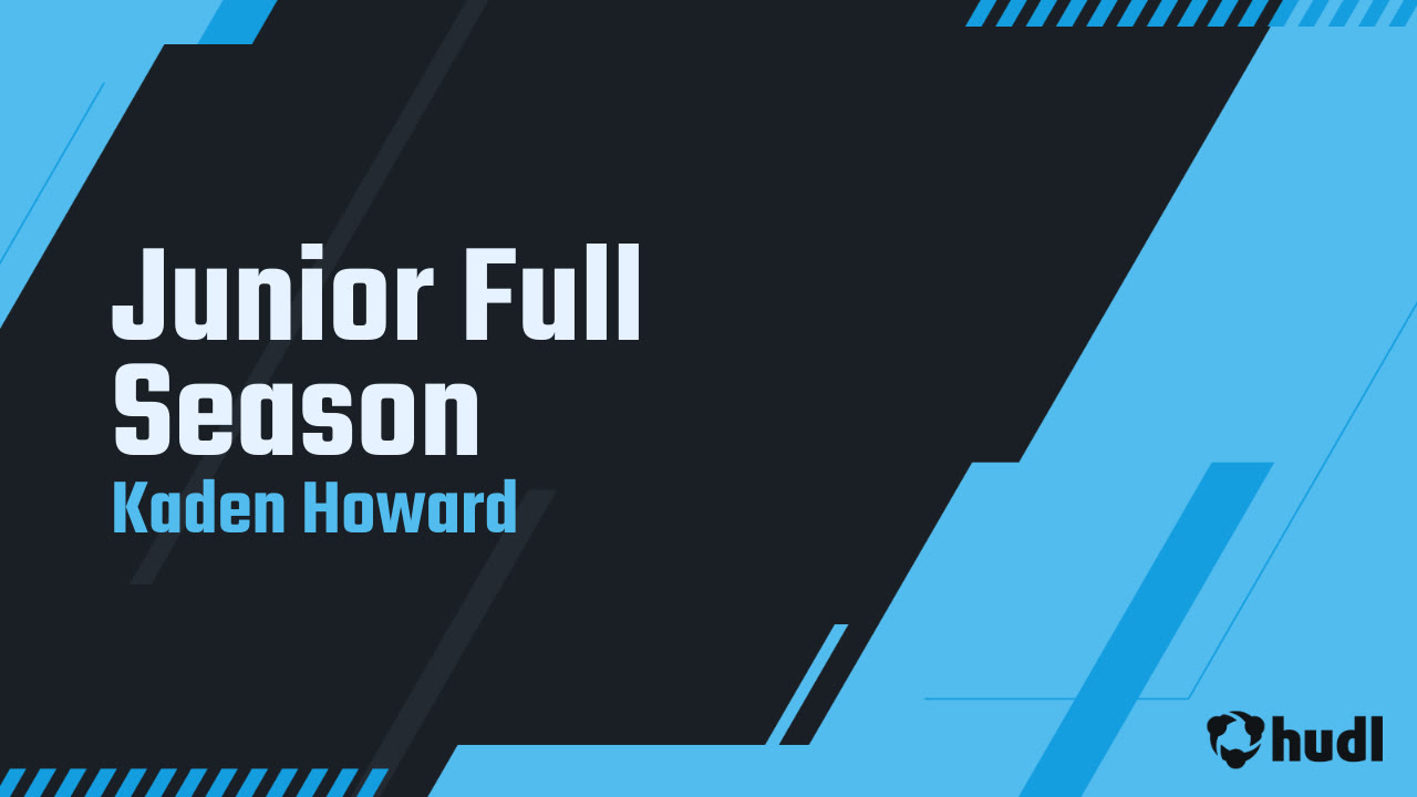 Kaden Howard Junior Season Highlights