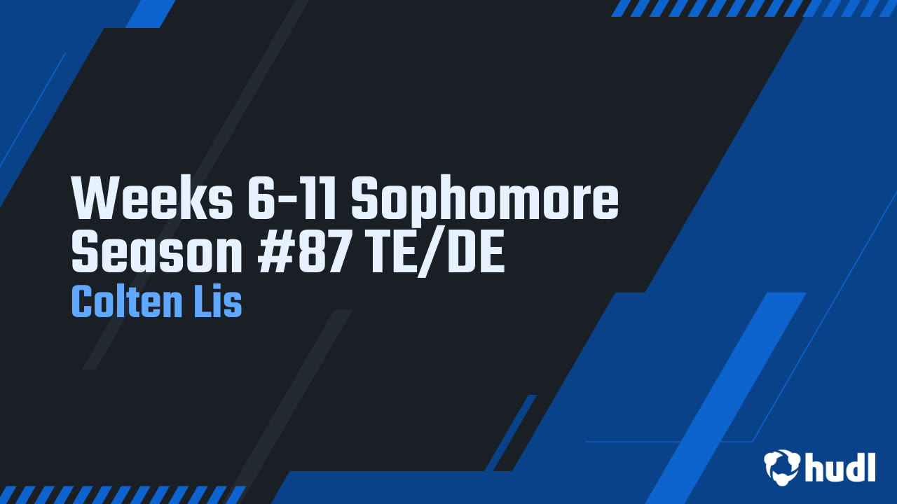 Second half of sophomore season