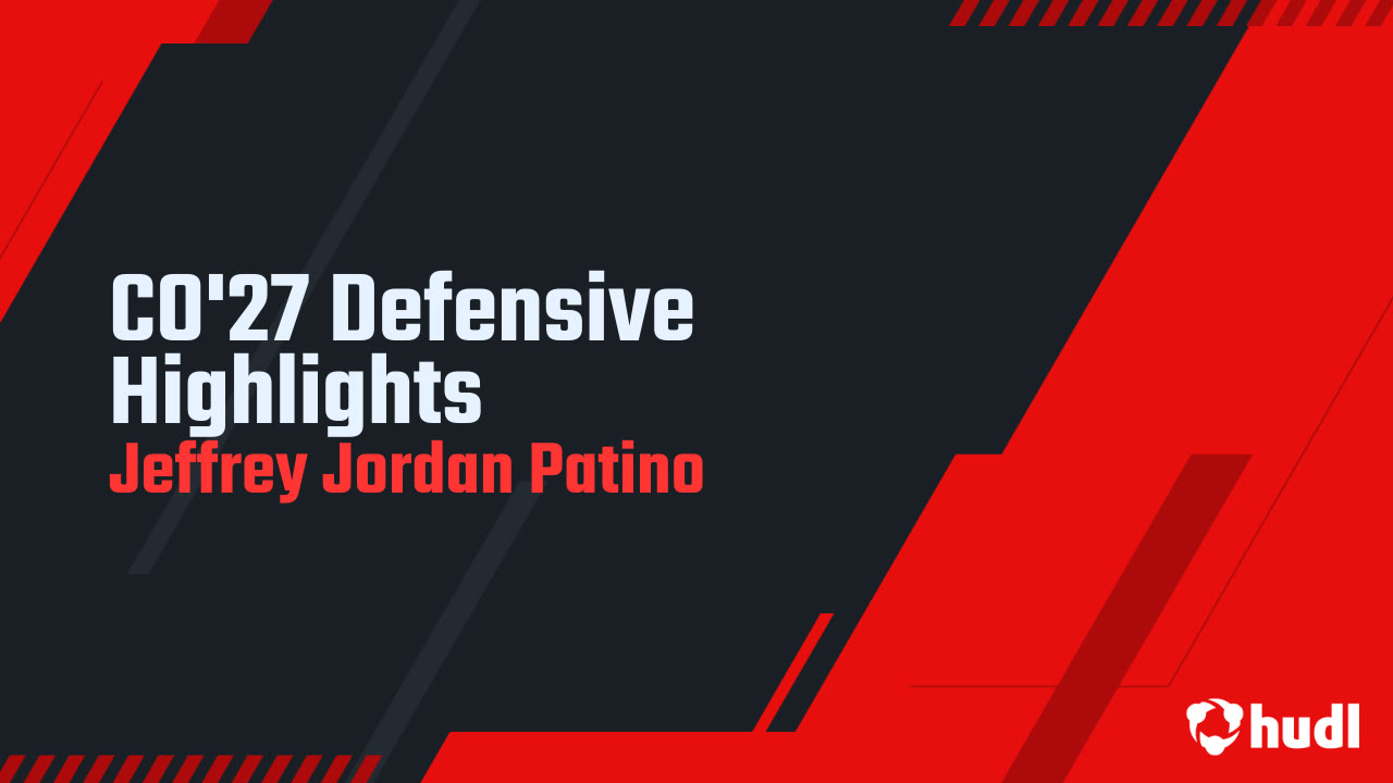 Junior Defensive Highlights 