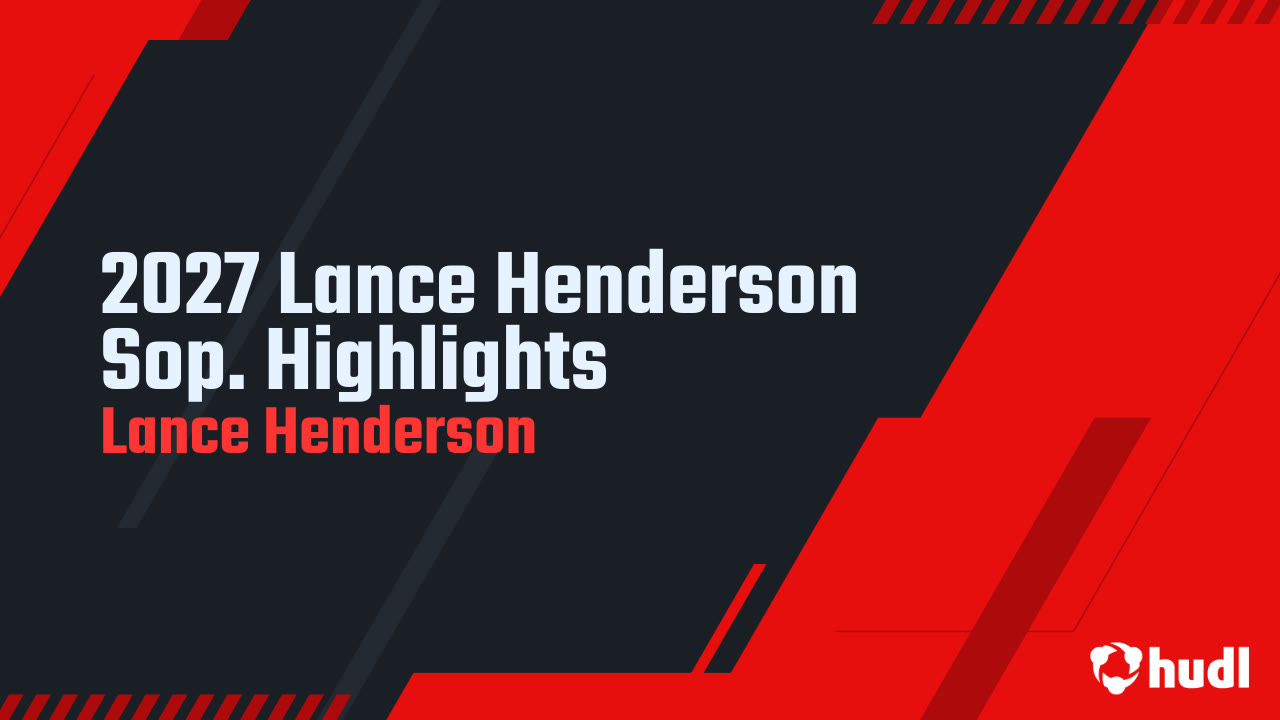 Lance Henderson - Southern - 2024 Sophomore Season Highlights