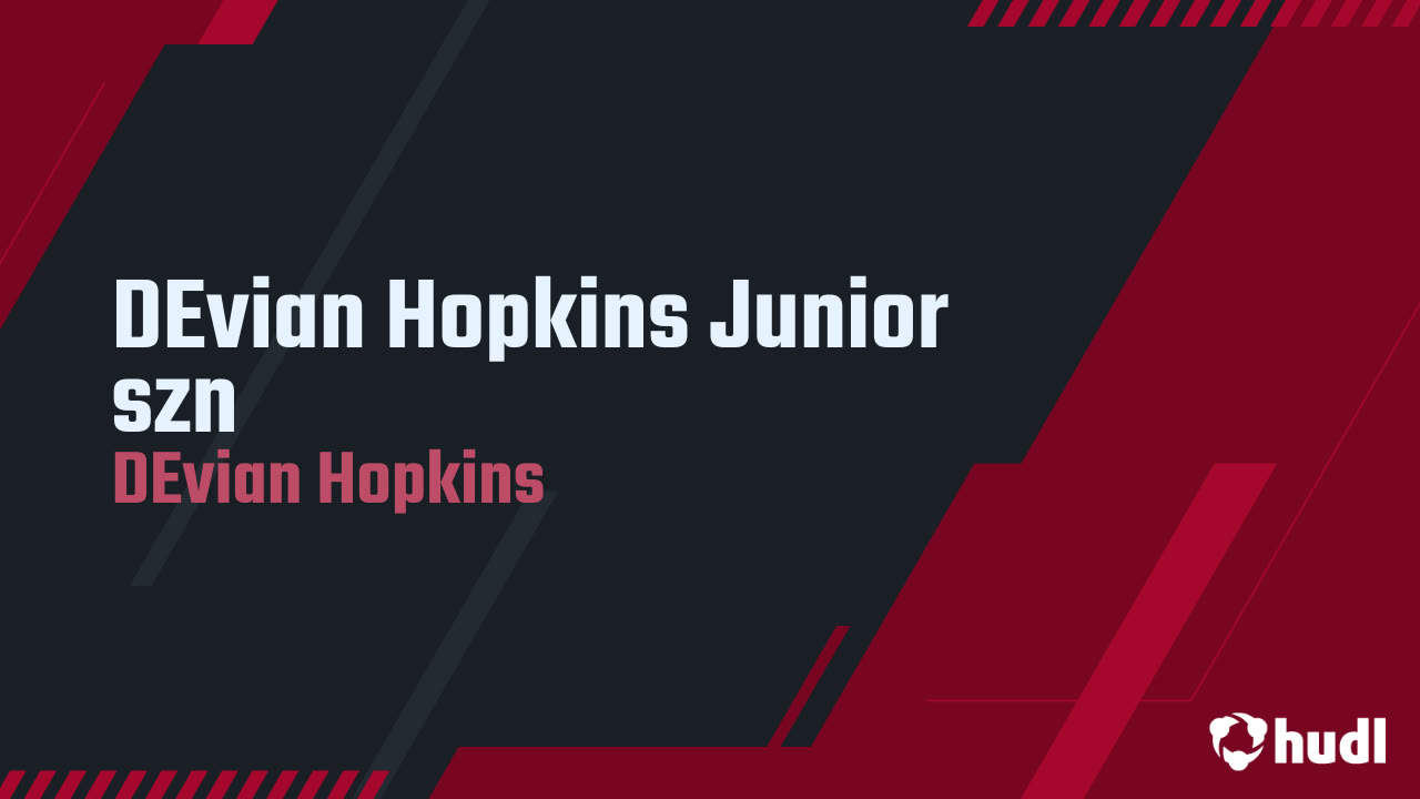 DEvian Hopkins Junior szn - DEvian Hopkins highlights - Hudl