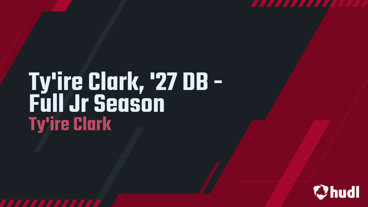 Ty'ire Clark - St. Peter's Prep - 2025 Junior Season Highlights