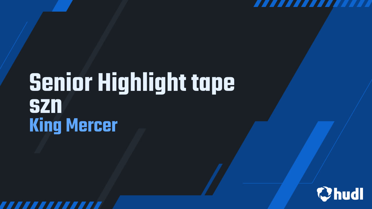 King Mercer - Carmel High School - Senior Year Highlights
