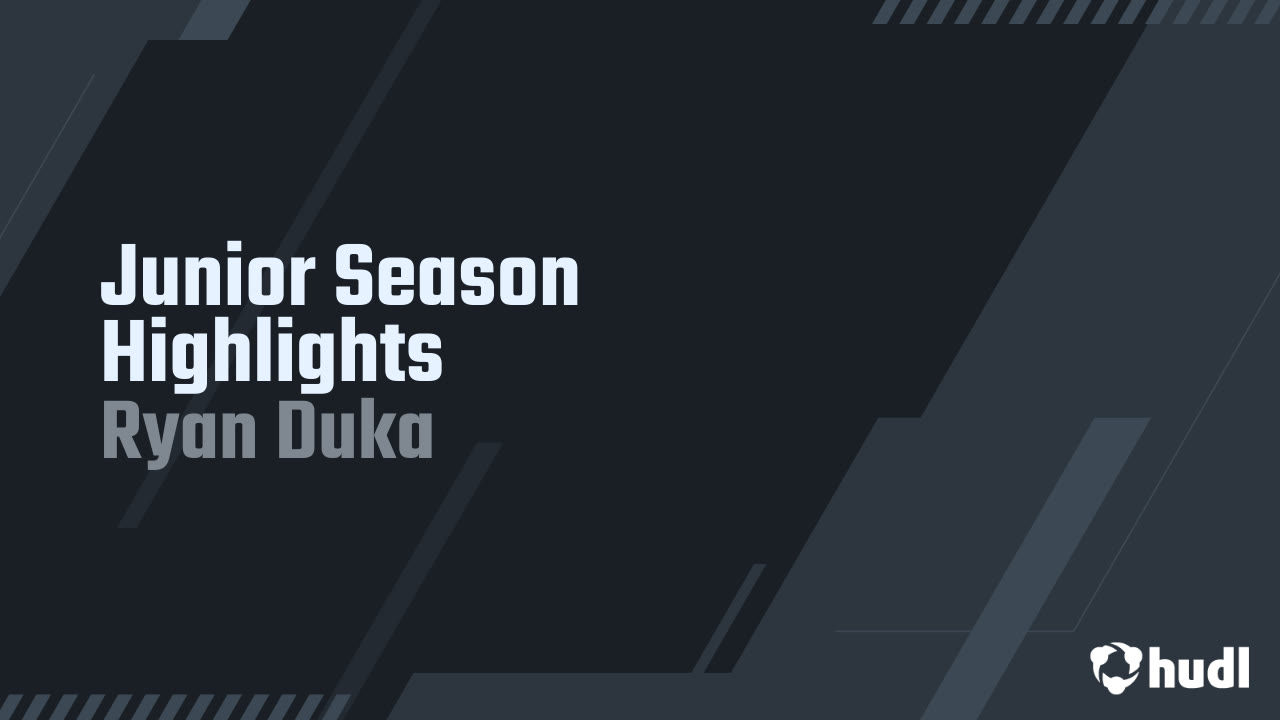 Junior Season Highlights - Ryan Duka | RB | C/O 27' highlights - Hudl