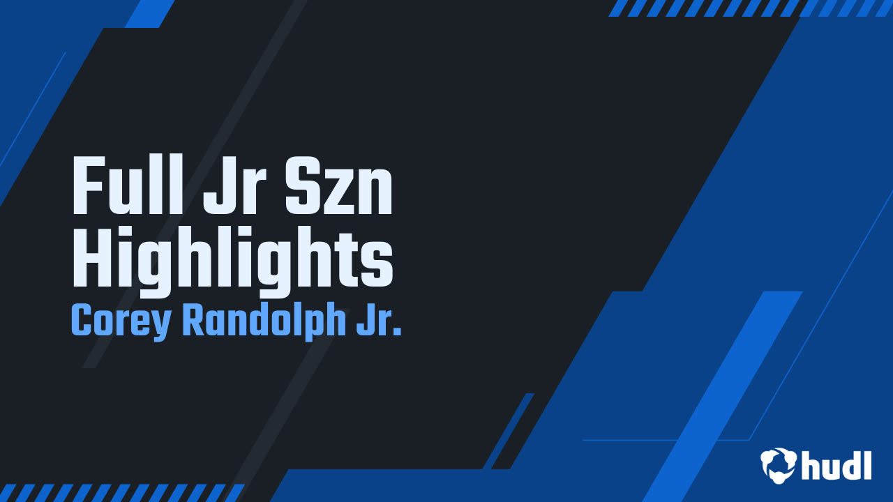 Corey Randolph Jr. - Simeon - 2025 Junior Season Highlights