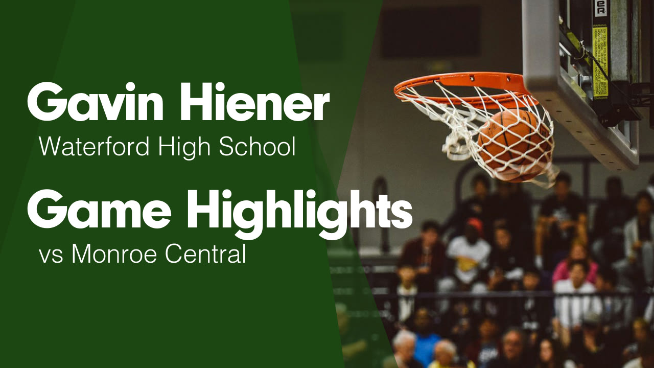Game Highlights vs Monroe Central - Gavin Hiener highlights - Hudl