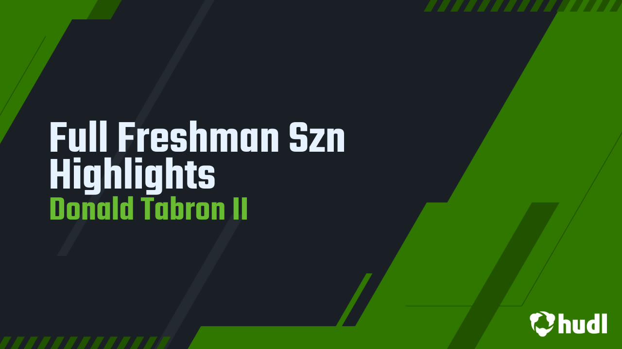 Donald Tabron II - Cass Tech - 2024 Freshman Season Highlights