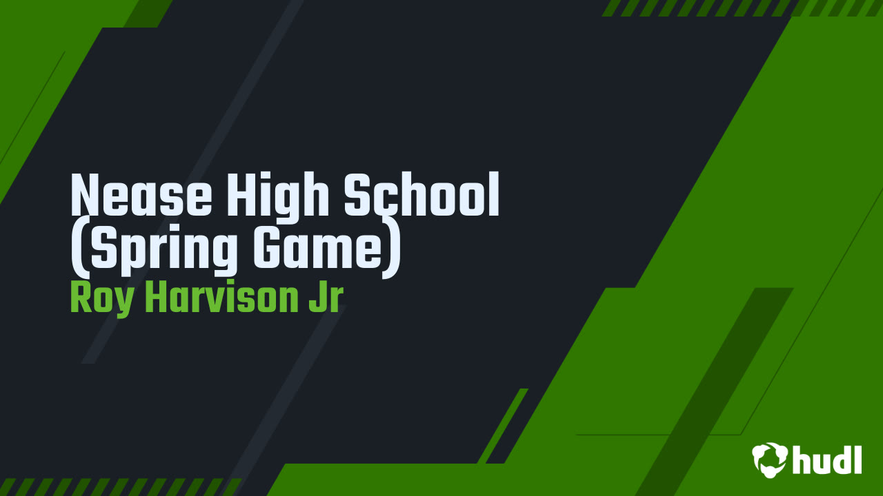 Nease High School (Spring Game) - Roy Harvison Jr highlights - Hudl