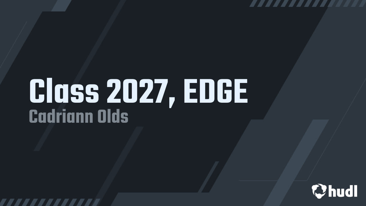 Cadriann Olds Sophomore Highlights