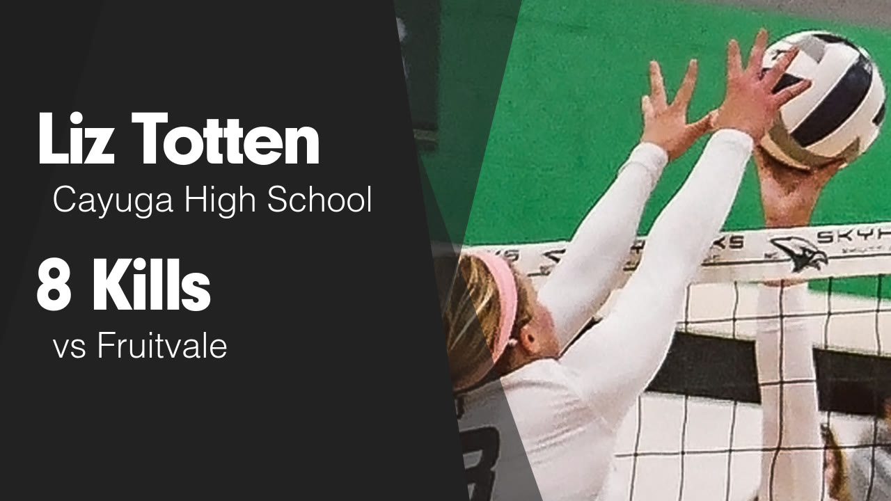 8 Kills vs Fruitvale - Liz Totten highlights - Hudl