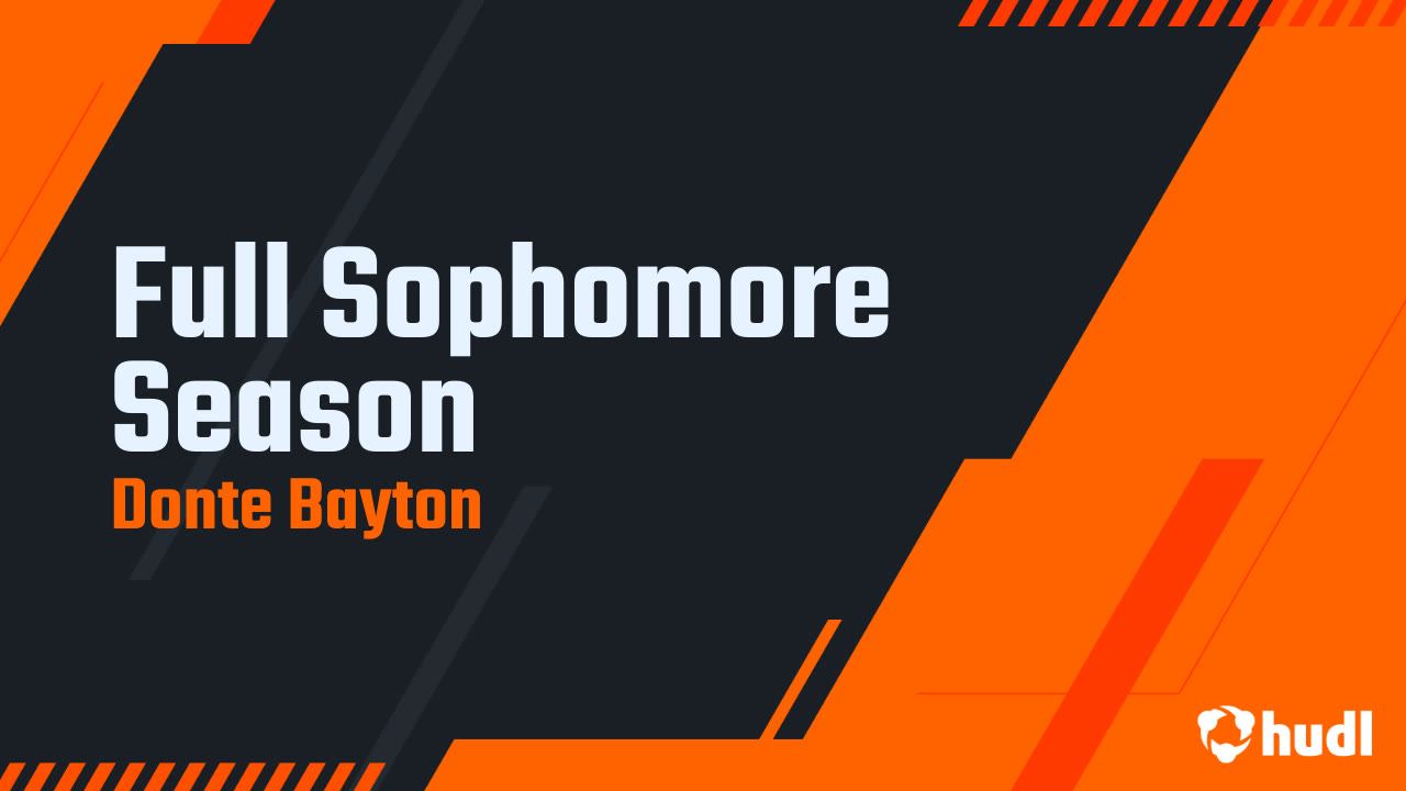 Donte Bayton Freshman Season Highlights