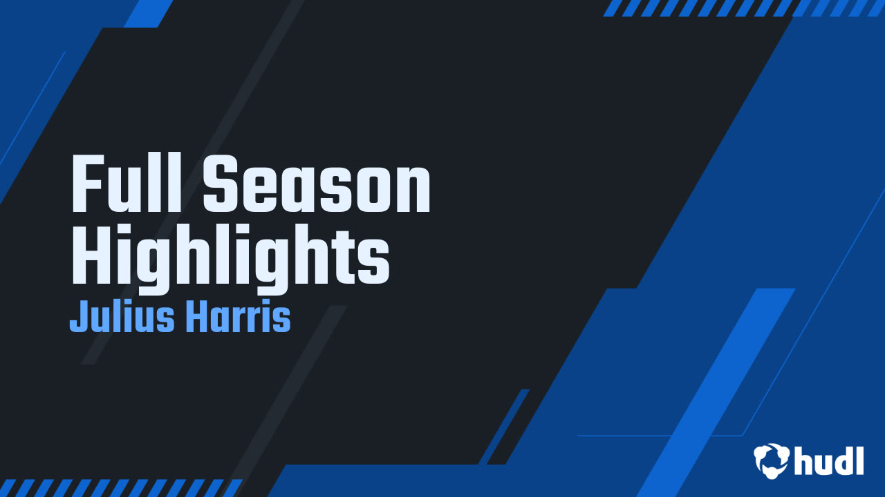 Full Season Highlights - Julius Harris highlights - Hudl