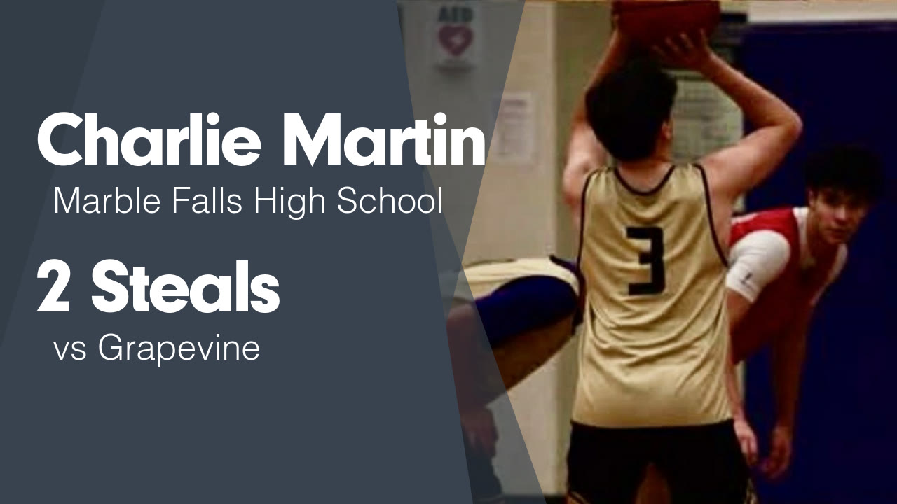 2 Steals vs Grapevine - Charlie Martin highlights - Hudl
