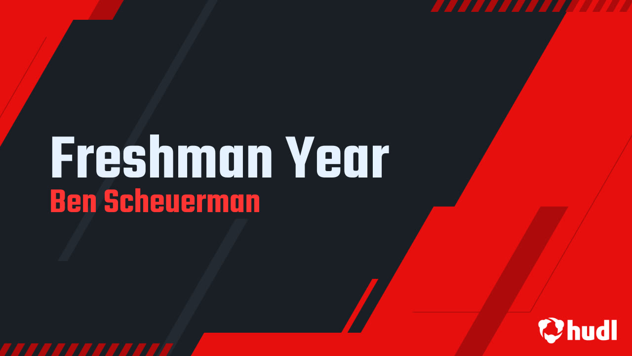 Freshman Year - Ben Scheuerman highlights - Hudl