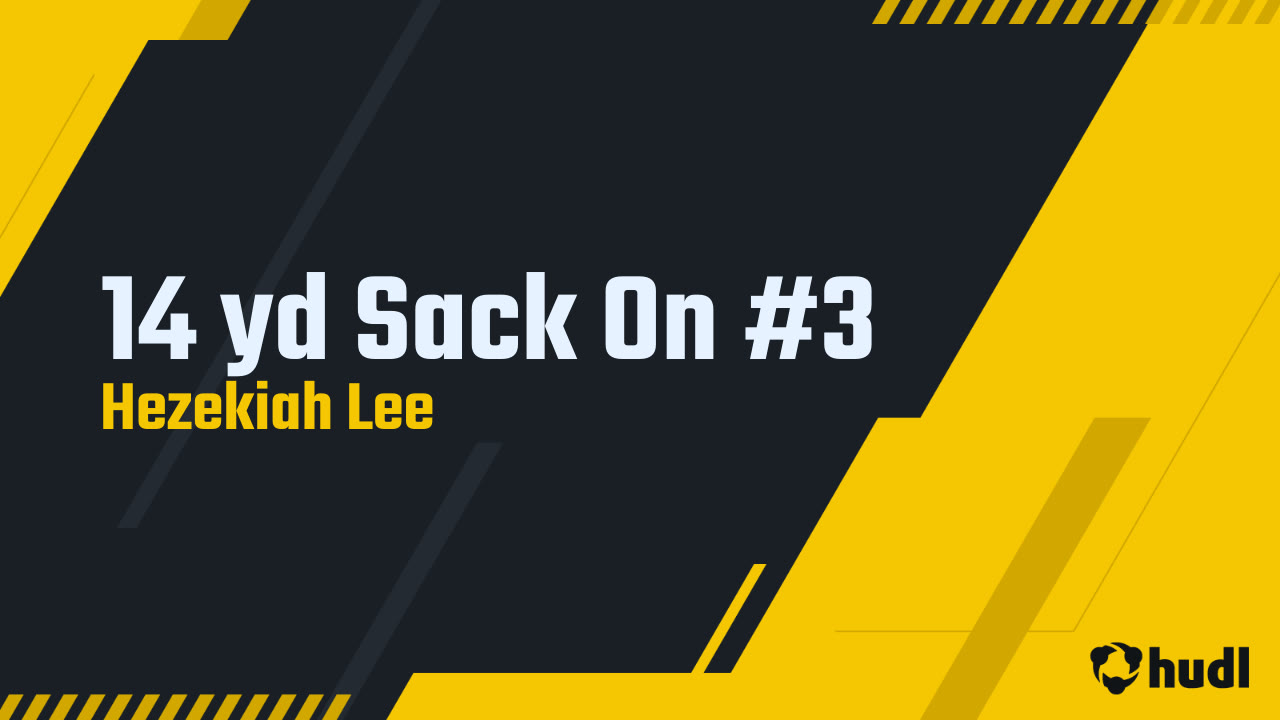 14 yd Sack On #3