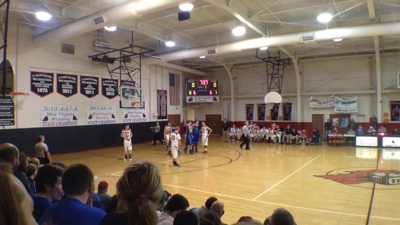 Ripley HS Basketball Video "Ripley basketball highlights vs. Point