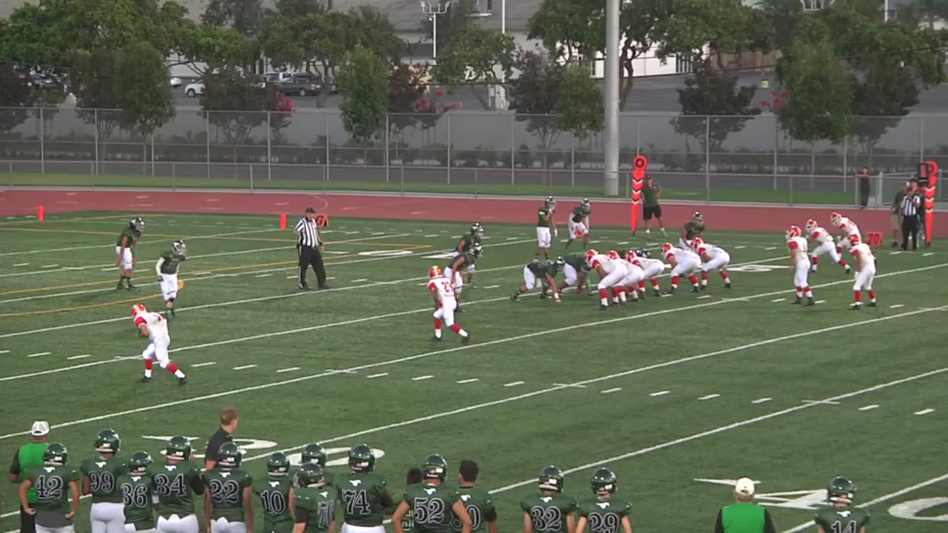Costa Mesa Hs Football Video Costa Mesa Football Highlights Loara