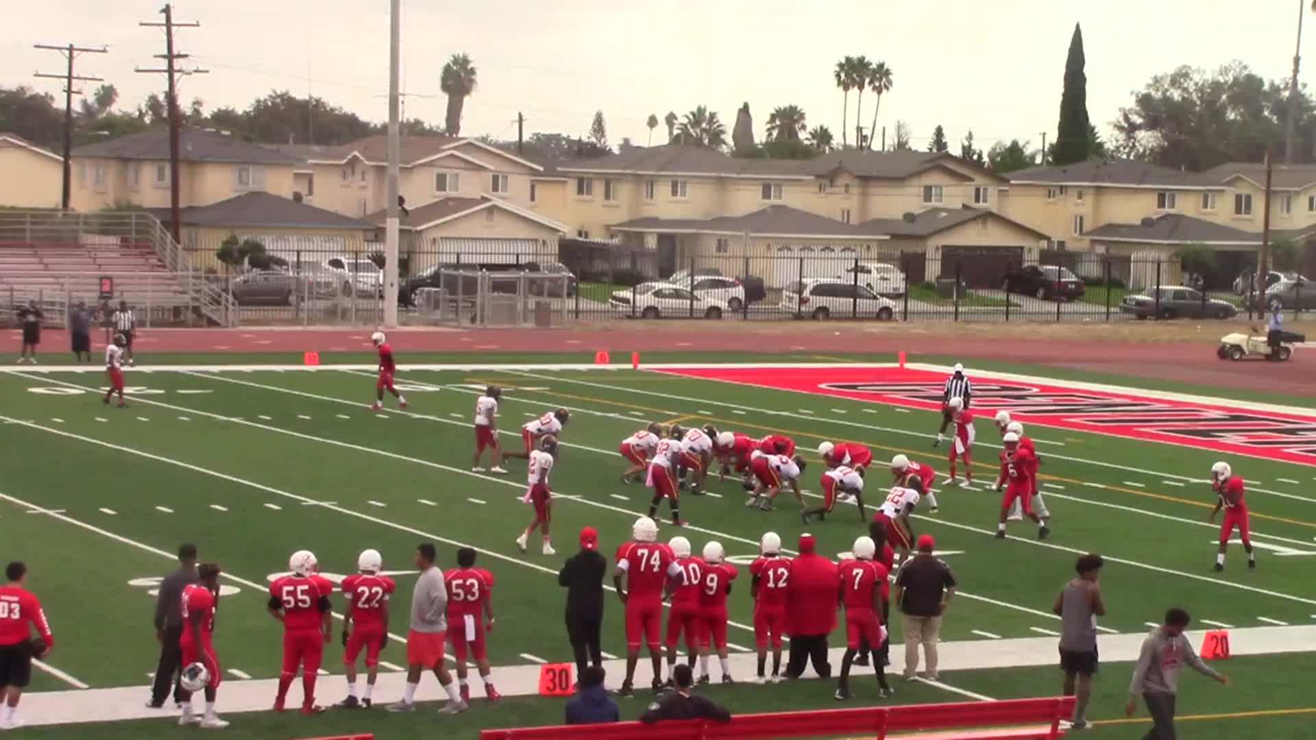 Centennial Hs Football Video Highlight Of Dominguez High School